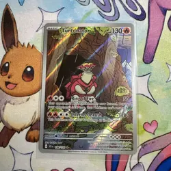 Pokemon TCG Turtonator 146/142 Illustration Rare Stellar Crown Card NM Condition - Image 1