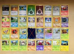 Pokemon Card Bundle Lot Damaged Rare Holo Reverse Common Uncommon Shiny Vintage - Image 1
