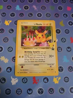 Mint Happy Birthday Pikachu Holo 24 Celebrations Birthday Pokemon Card #3 - Image 1