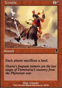 Hero Deal, English - 4 x MTG Tremble Odyssey - Image 1