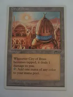 City of Brass EX Chronicles MTG Magic the Gathering - Image 1
