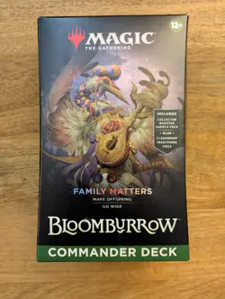 MTG Family Matters Bloomburrow Commander Precon Brand New Factory Sealed - Image 1