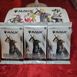 Magic The Gathering Final Fantasy Play Booster X3 - Image 3