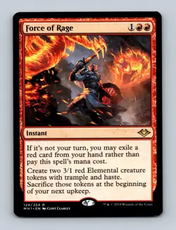 Force of Rage Modern Horizons Non-Foil MTG NM - Image 1