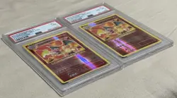 2016 Pokemon XY Evolution Charizard Reverse Holo Foil 11/108 Graded BGS 7 AND 8 - Image 2