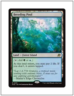 1x Breeding Pool, Magic the Gathering MTG NM - Image 1