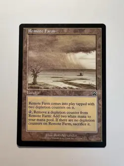 Remote Farm - MTG Mercadian Masques - NM - Image 1