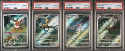 Pokemon Chinese Gem Vol.2 CBB2C PSA 10 Sequential Eeveelution Set [US SELLER] - Image 1