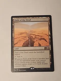 🌾☠ Field of the Dead - 247 Core Set 2020 Rare MTG TCG NM w/sleeve & TOPLOAD - Image 1