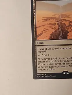 🌾☠ Field of the Dead - 247 Core Set 2020 Rare MTG TCG NM w/sleeve & TOPLOAD - Image 3