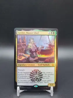 Gyome, Master Chef FOIL Strixhaven NM MTG - Image 1