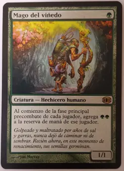 MTG/Vision del Futuro/1XMago del vinedo/Magus of the Vineyard/Spanish/Near Mint - Image 1