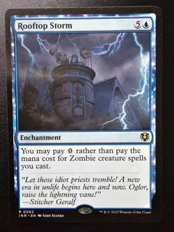 Rooftop Storm Rare 0083 - Image 1