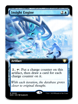 Insight Engine (Extended Art) - [Commander: Edge of Eternities] MTG Magic - NM/M - Image 1