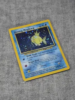 Pokemon TCG Shining Magikarp double Holo ERROR Rare 66/64 - Image 1