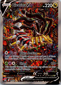 Pokemon TCG Giratina V Full Alternate Alt Art 186/196 - Lost Origin - Image 1