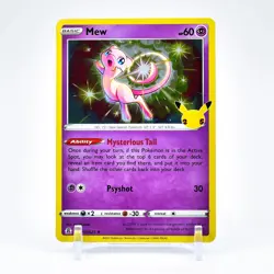 Mew - 011/025 Celebrations 25th Anniversary Holo Rare Pokemon - NM/MINT - Image 1