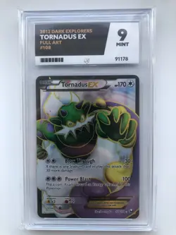 Pokemon B&W Dark Explorers - Tornadus EX - 108/108 - Full Art Holo - ACE 9 - Image 1