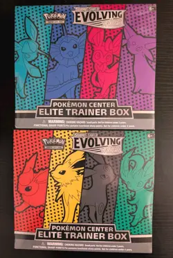 Pokemon Center Exclusive Evolving Skies Elite Trainer Box ETB Set Factory Sealed - Image 1