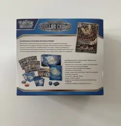Pokemon TCG Stellar Crown Elite Trainer Box (ETB) New & Sealed ✅ - Image 2