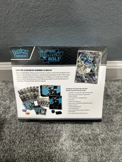 Pokemon Center Exclusive S&V Black Bolt ETB Elite Trainer Box New (Small Tear) - Image 2