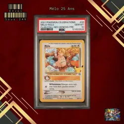 🇫🇷 MELO HOLO PSA 10 - 25 ANS CELEBRATIONS 20/111 FR Carte Pokemon 🇫🇷 - Image 1