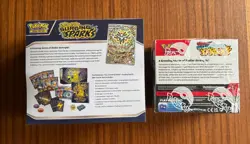 Pokemon TCG Surging Sparks Booster Box and ETB Elite Trainer Box Sealed Lot - Image 2