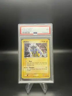 2006 POKEMON RAIKOU POP SERIES 2 HOLO #3 PSA 7 RARE - Image 1