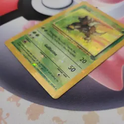 Pinsir 25/64 - Prism Vending Golden Sticker - Vintage Pokemon Holo Sticker - Image 4
