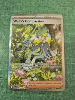 Pokemon Wally's Compassion Mega Evolution 186/132 Extended Artwork Case - Image 1