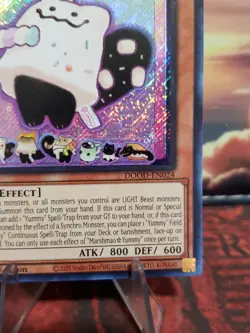 Yu-Gi-Oh! TCG Marshmao Yummy Secret Rare DOOD-EN024 1st Edition Near Mint - Image 5