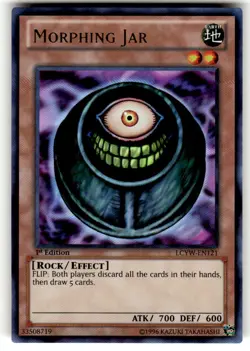 Yugioh Morphing Jar LCYW-EN121 Ultra Rare 1st Edition NM - Image 1
