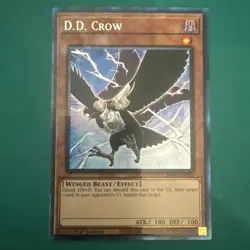 D.D. CROW PRISMATIC COLLECTOR'S RARE RA02-EN002 1st Edition YUGIOH - Image 1