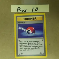 Poke Ball 64/64 - 1st Edition - JUNGLE SET - VINTAGE WOTC POKEMON CARD - NM/M - Image 1