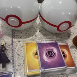 Pokemon Lot- Cards- Accessories- Toys- See Photos - Image 3