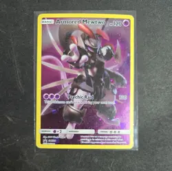 2019 Pokemon Sun & Moon Armored Mewtwo Black Star Promo SM228 - Ungraded MP - Image 1