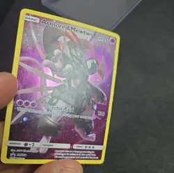 2019 Pokemon Sun & Moon Armored Mewtwo Black Star Promo SM228 - Ungraded MP - Image 3