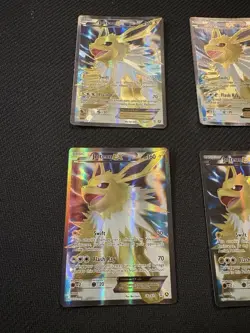 Pokemon TCG Jolteon EX Full Art 28a/83 Generations Card Lot Of 4 - Image 2