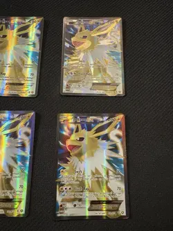 Pokemon TCG Jolteon EX Full Art 28a/83 Generations Card Lot Of 4 - Image 3
