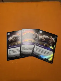 Riftbound Nexus Nights Foil NM English Stacked Deck Promo Card 183/298 x 3 - Image 1