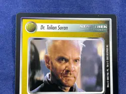 Star Trek CCG Motion Pictures TMP 93R Dr. Tolian Soran Card - Image 4
