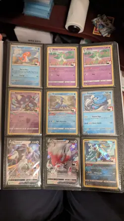 🔥 Play! Pokemon Prize Pack Series Three 3 Binder Partial Master Set - Image 2