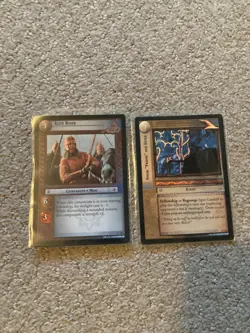 Lotr tcg 7 LP+ FOIL cards lot from various sets: Theoden, Elite Rider, more - Image 4