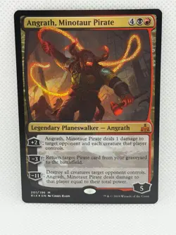 Angrath, Minotaur Pirate Rivals of Ixalan Foil - Image 1