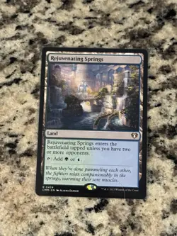 Rejuvenating Springs #354 (NM) Commander Legends CMR Magic MTG - Image 1