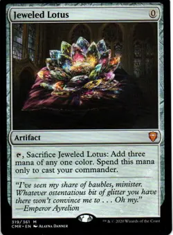 MTG: Commander Legends: Jeweled Lotus: Lightly Played Condition - Image 1