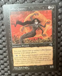 1x MTG Coffin Queen - Tempest (TMP) - Magic the Gathering - Image 1