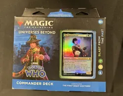 Magic the Gathering MTG Universes Beyond: Doctor Who - Blast from the Past Deck - Image 1