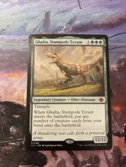 MTG Ghalta, Stampede Tyrant - The Lost Caverns of Ixalan LCI #0185 - Image 1