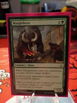Magic the Gathering Manglehorn Amonkhet MTG Free Shipping! - Image 1